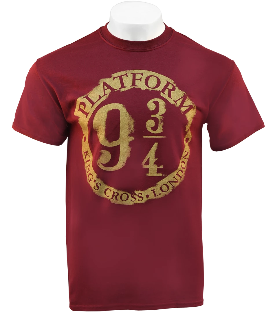 Warner Bros Distressed Platform 9 3/4 T-Shirt Best Sellers