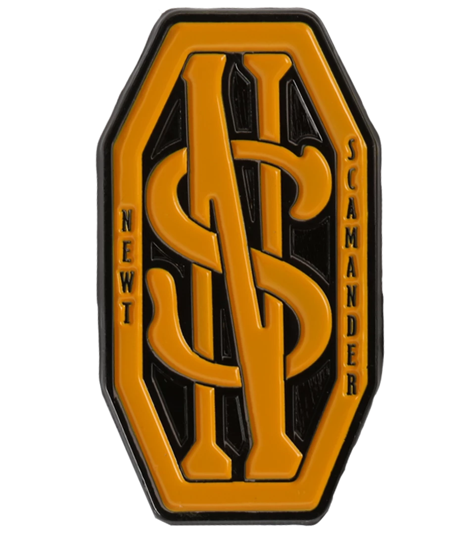 Warner Bros Best Sellers Fantastic Beasts Newt Scamander Initials Pin Badge