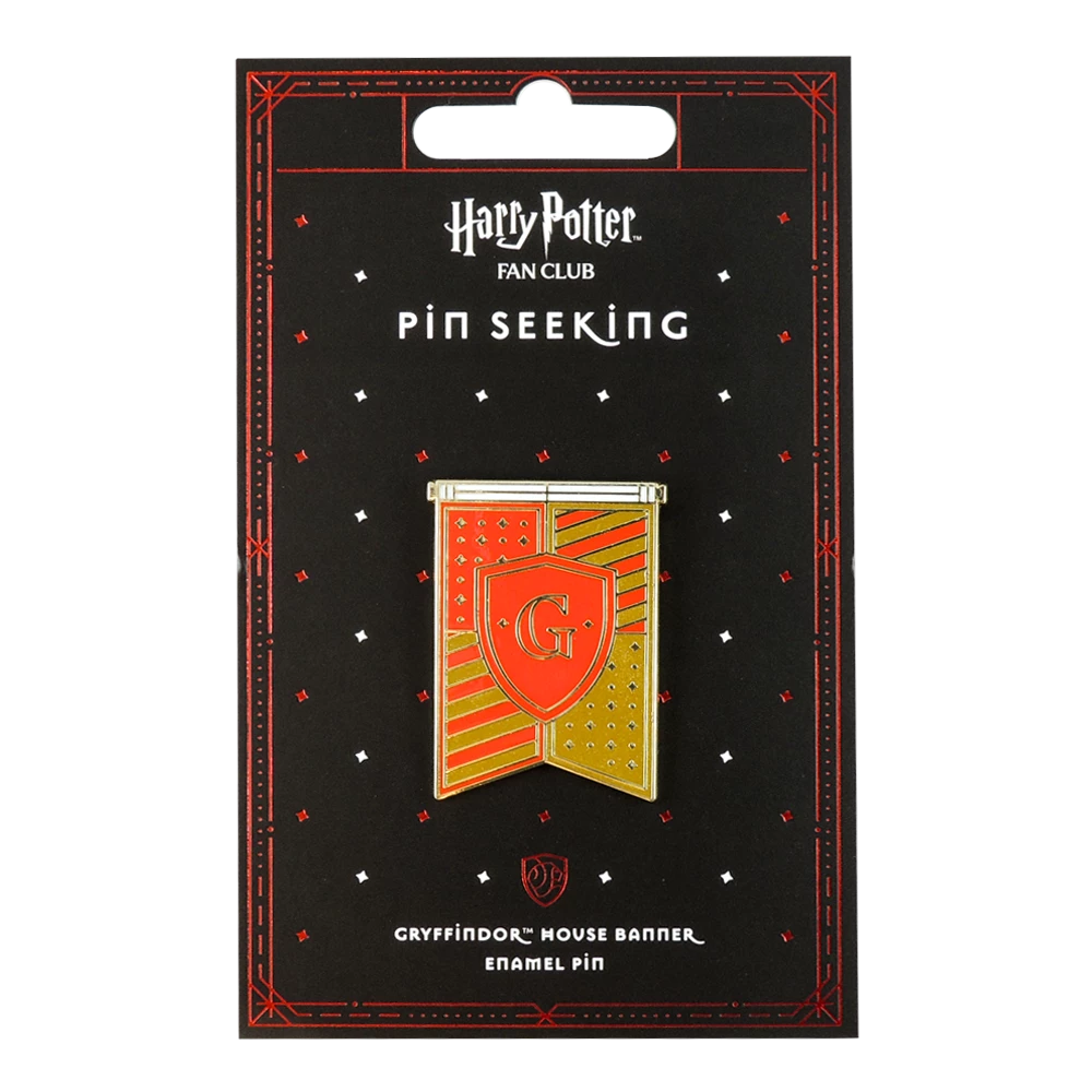 Warner Bros Best Sellers Gryffindor House Banner Enamel Pin