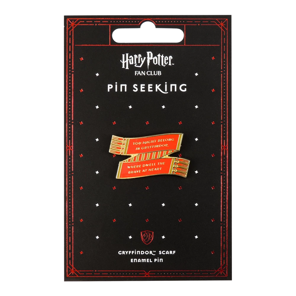 Warner Bros Best Sellers Gryffindor Scarf Enamel Pin