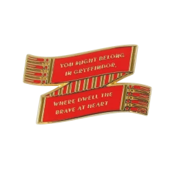 Warner Bros Best Sellers Gryffindor Scarf Enamel Pin