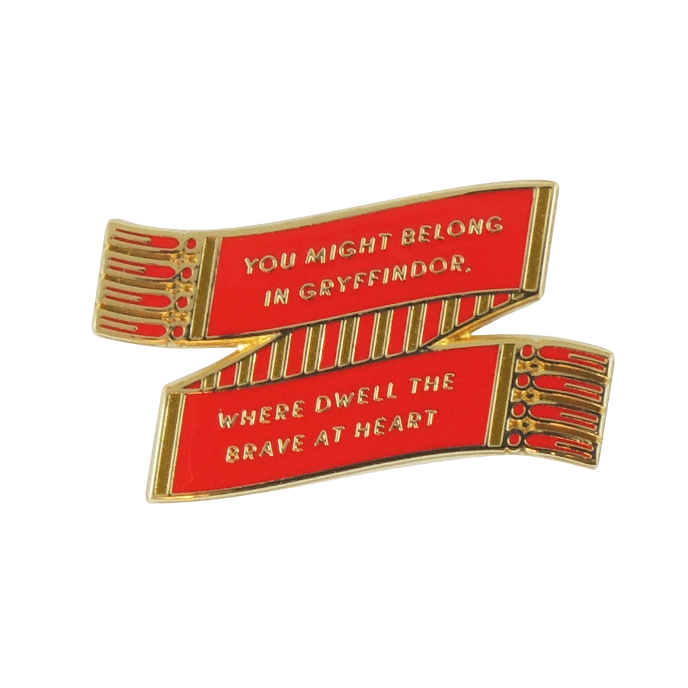 Warner Bros Best Sellers Gryffindor Scarf Enamel Pin