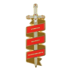 Warner Bros Sword Of Gryffindor Enamel Pin