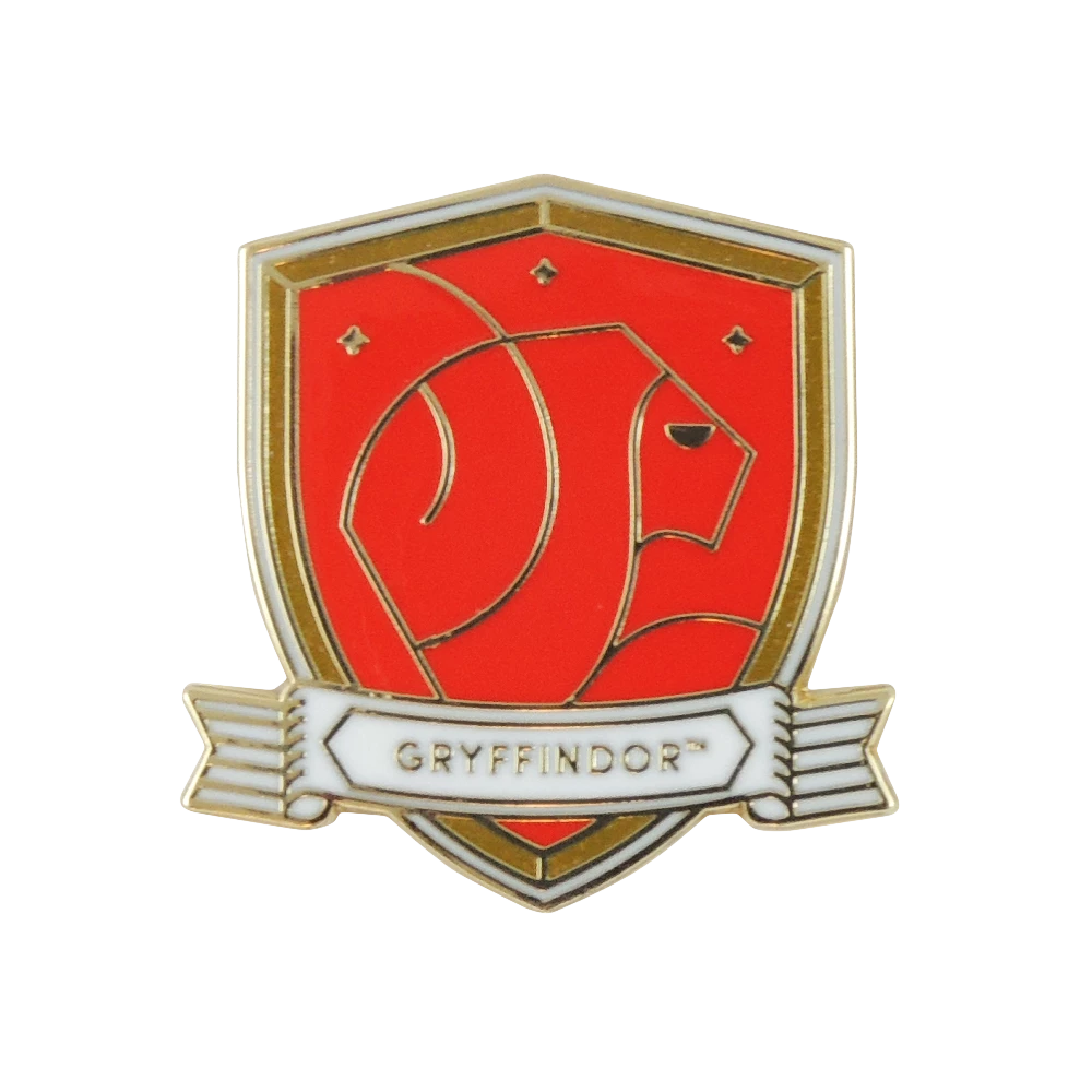 Warner Bros Gryffindor House Crest Enamel Pin