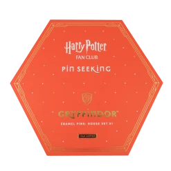 Warner Bros First Edition Gryffindor Enamel Pin Set