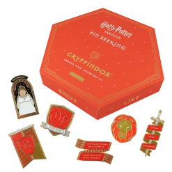 Warner Bros First Edition Gryffindor Enamel Pin Set
