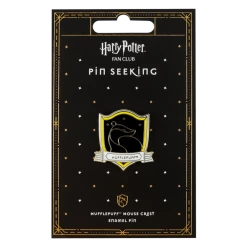 Warner Bros Hufflepuff House Crest Enamel Pin