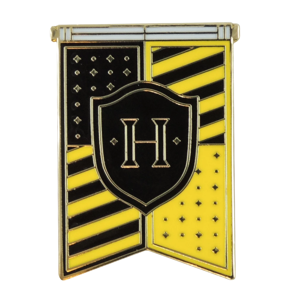 Warner Bros Hufflepuff House Banner Enamel Pin Best Sellers