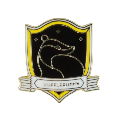 Warner Bros Hufflepuff House Crest Enamel Pin