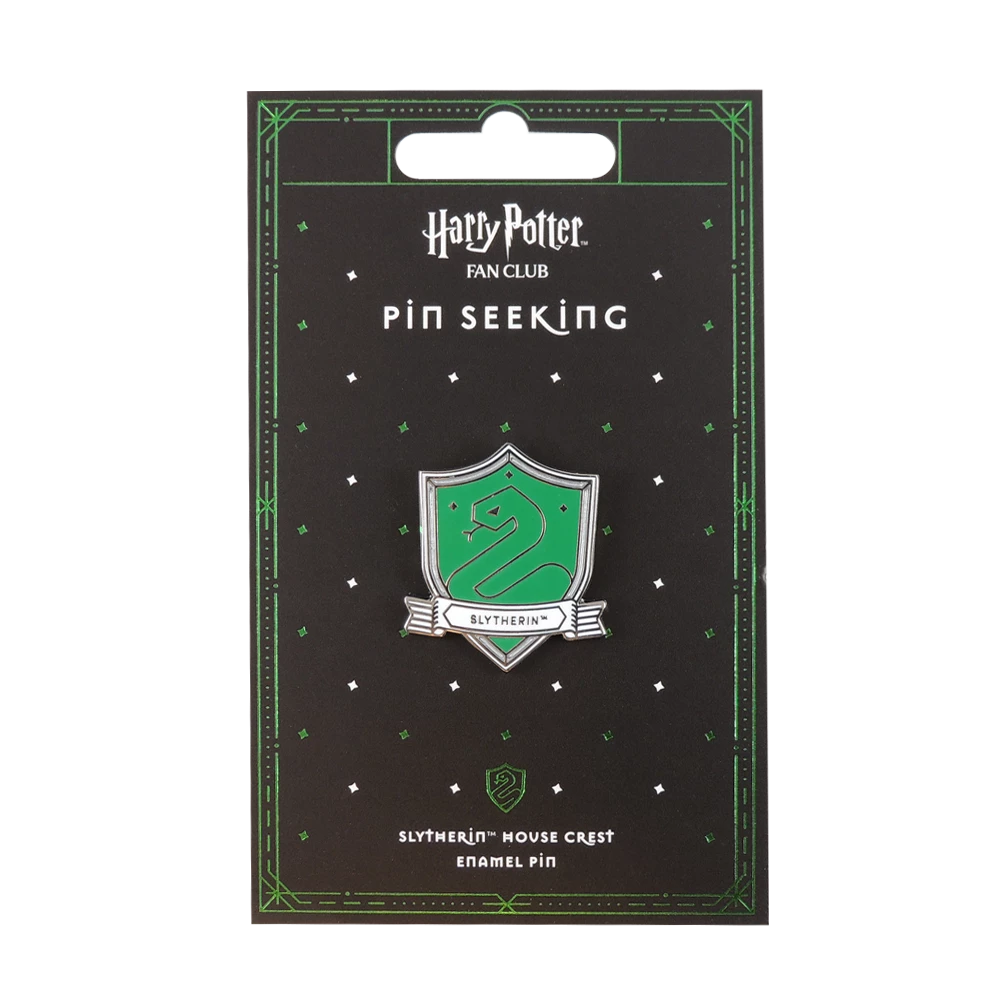 Warner Bros Slytherin House Crest Enamel Pin