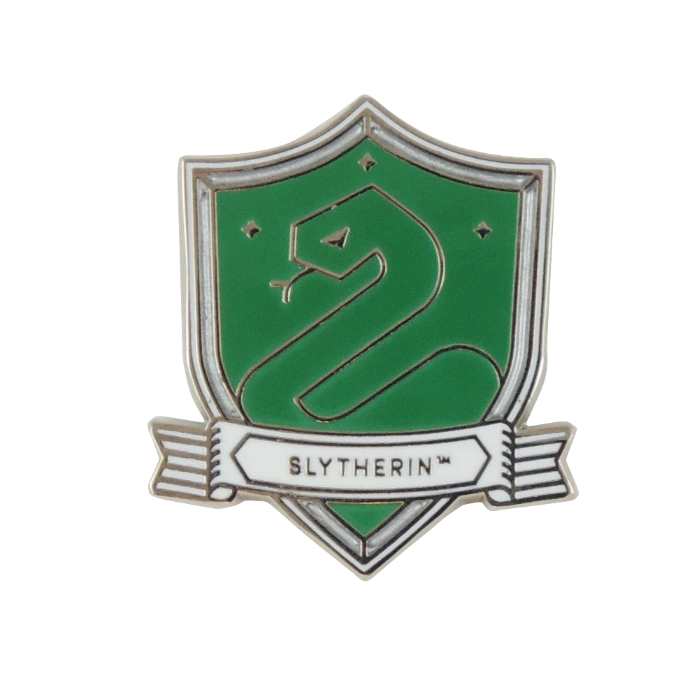 Warner Bros Slytherin House Crest Enamel Pin