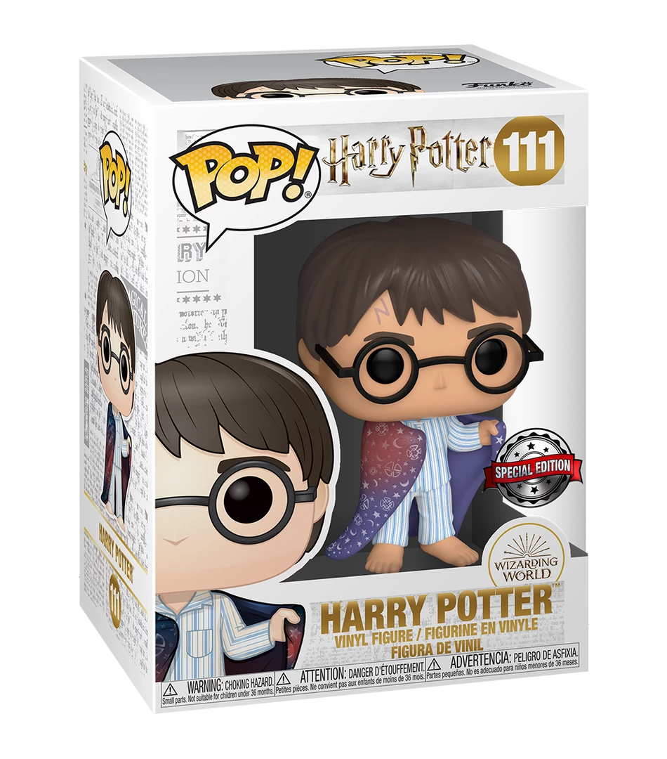 Warner Bros Harry Potter Pop! Vinyl Figure In Invisibility Cloak