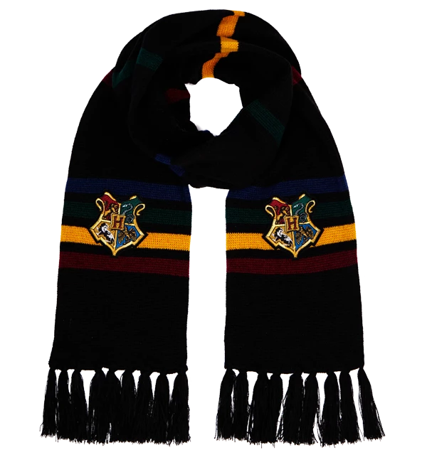 Warner Bros Best Sellers Hogwarts School Crest Knitted Scarf