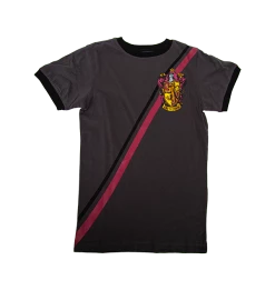 Warner Bros Best Sellers Youth Gryffindor Diagonal Striped T-Shirt