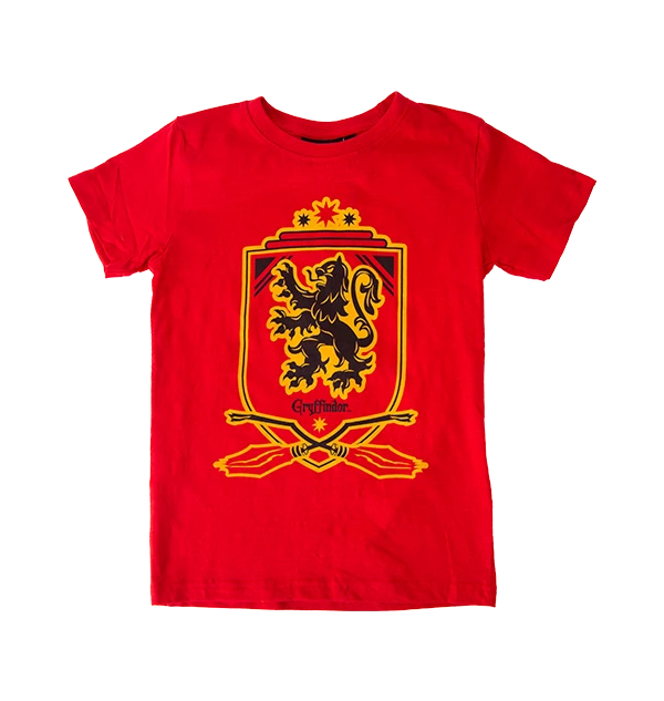Warner Bros Youth Gryffindor Quidditch Crest T-Shirt Best Sellers