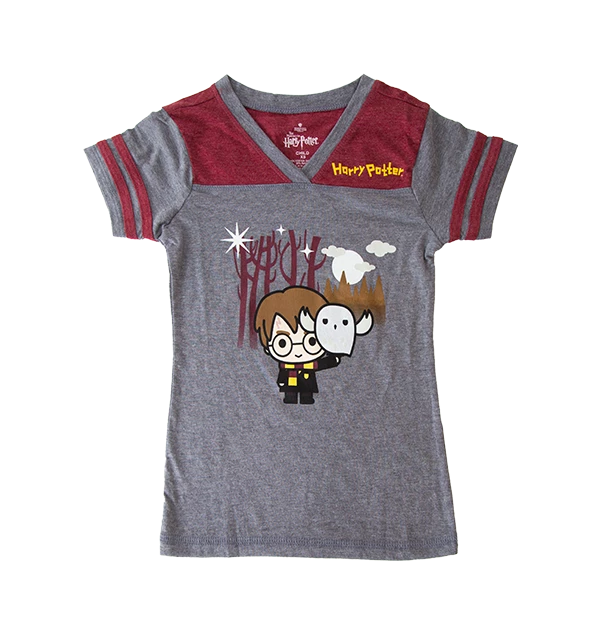 Warner Bros Kids Kawaii Harry And Hedwig T-Shirt Best Sellers