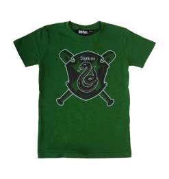 Warner Bros Youth Slytherin Quidditch Crest T-Shirt Best Sellers