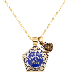 Warner Bros Exclusives Chocolate Frog Pendant Necklace