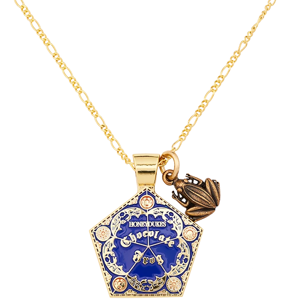 Warner Bros Exclusives Chocolate Frog Pendant Necklace