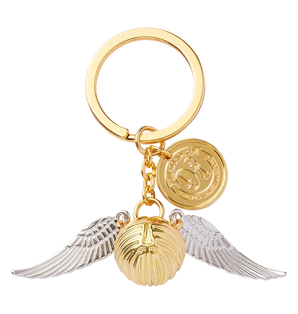 Warner Bros Souvenirs The Golden Snitch Keyring