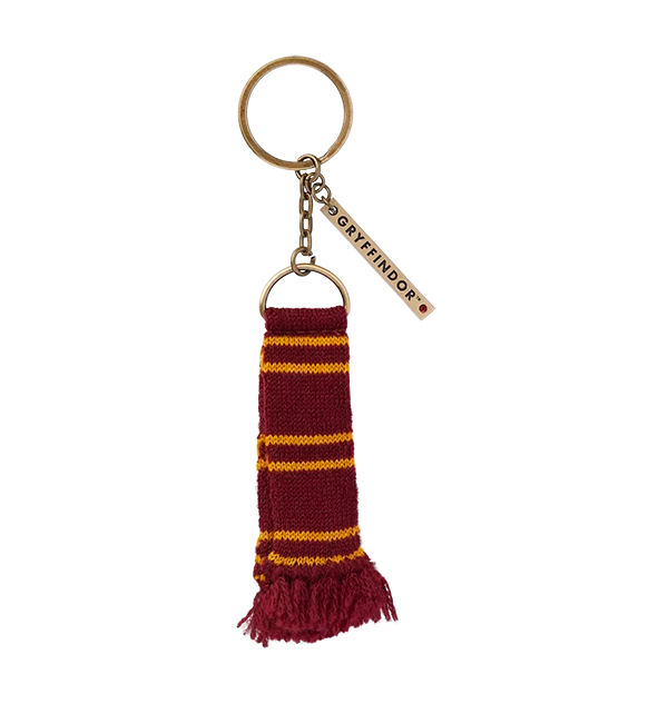 Warner Bros Gryffindor Scarf Keyring