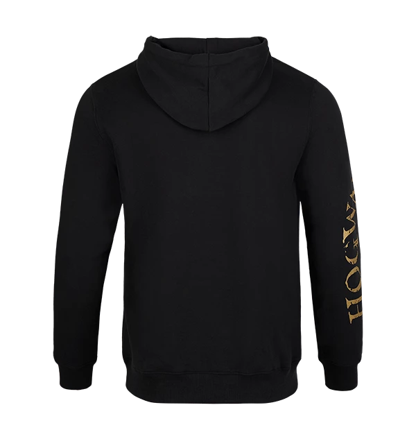 Warner Bros Hogwarts Gold Crest Hooded Jumper
