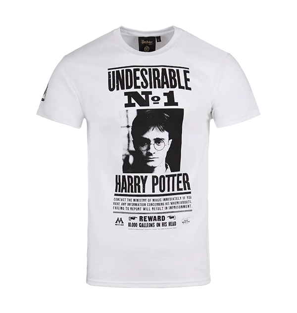 Warner Bros White Undesirable No.1 T-Shirt