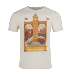 Warner Bros Best Sellers MinaLima Platform 9 3/4 Print T-Shirt