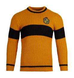 Warner Bros Best Sellers Hufflepuff Quidditch Jumper