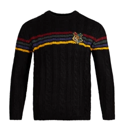 Warner Bros Best Sellers Hogwarts School Crest Knitted Sweater