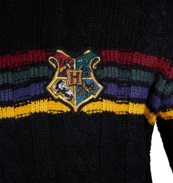 Warner Bros Best Sellers Hogwarts School Crest Knitted Sweater