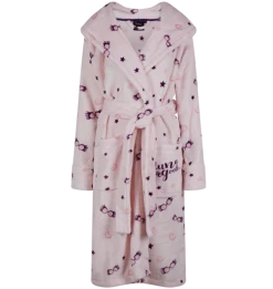 Warner Bros Best Sellers Luna Lovegood Spectrespecs Pink Bathrobe