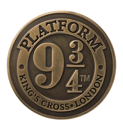 Warner Bros Platform 9 3/4 Logo Magnet