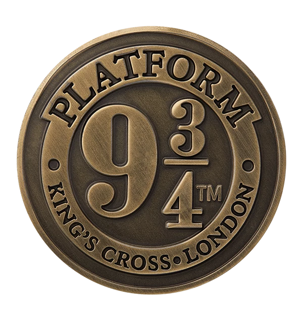 Warner Bros Platform 9 3/4 Logo Magnet