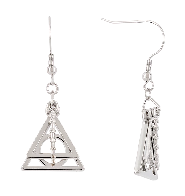 Warner Bros Deathly Hallows Deluxe Earrings