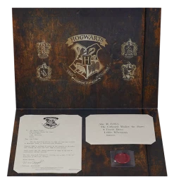 Warner Bros Best Sellers Personalised Hogwarts Acceptance Letter