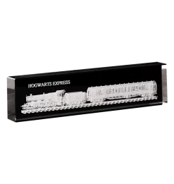Warner Bros Best Sellers Hogwarts Express Glass Paperweight