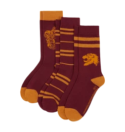 Harry Potter - UK Unified Gryffindor Sock Set (3 Pack)