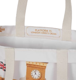 Warner Bros Platform 9¾ MinaLima Platform 9 3/4 Print Tote Bag