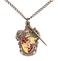 Warner Bros Best Sellers Gryffindor House Crest Necklace