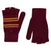 Warner Bros Gryffindor Knitted Mitten Capped Gloves