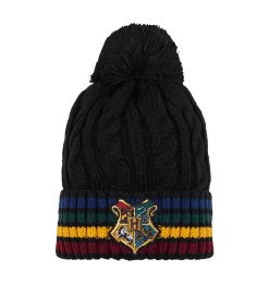 Warner Bros Hogwarts School Crest Knitted Hat Best Sellers