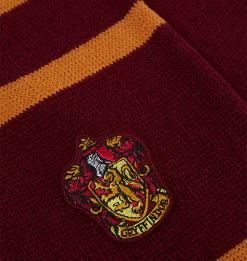 Warner Bros Gryffindor Knitted Crest Scarf