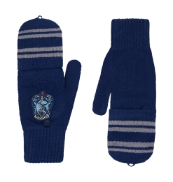 Warner Bros Ravenclaw Knitted Mitten Capped Gloves