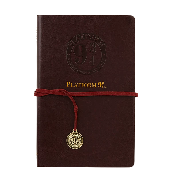 Warner Bros Best Sellers Faux Leather Platform 9 3/4 Notebook