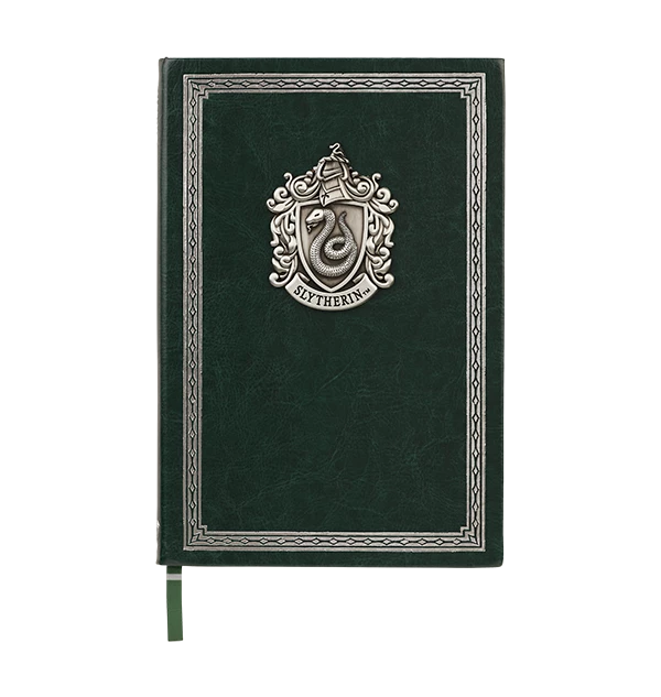 Warner Bros Faux Leather Slytherin Crest Notebook Best Sellers