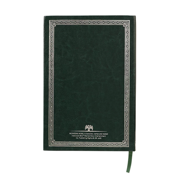 Warner Bros Faux Leather Slytherin Crest Notebook Best Sellers