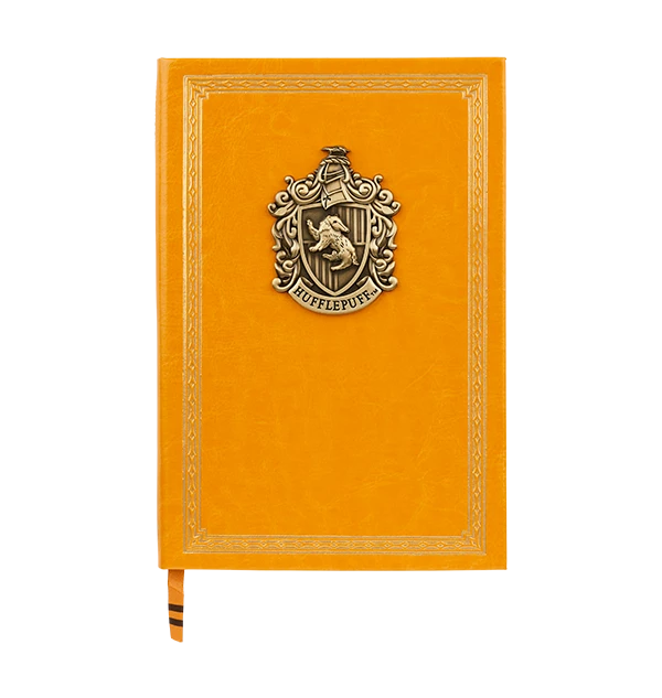 Warner Bros Faux Leather Hufflepuff Crest Notebook Best Sellers