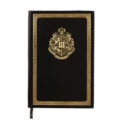 Warner Bros Best Sellers Faux Leather Hogwarts Crest Notebook