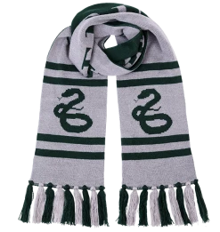Warner Bros Best Sellers Slytherin Reversible Knit Scarf